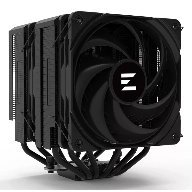 CPU aušintuvas ZALMAN CNPS14X Duo Black, dviejų ventiliatorių 120 mm aušinimo sistema