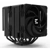 CPU aušintuvas ZALMAN CNPS14X Duo Black, dviejų ventiliatorių 120 mm aušinimo sistema
