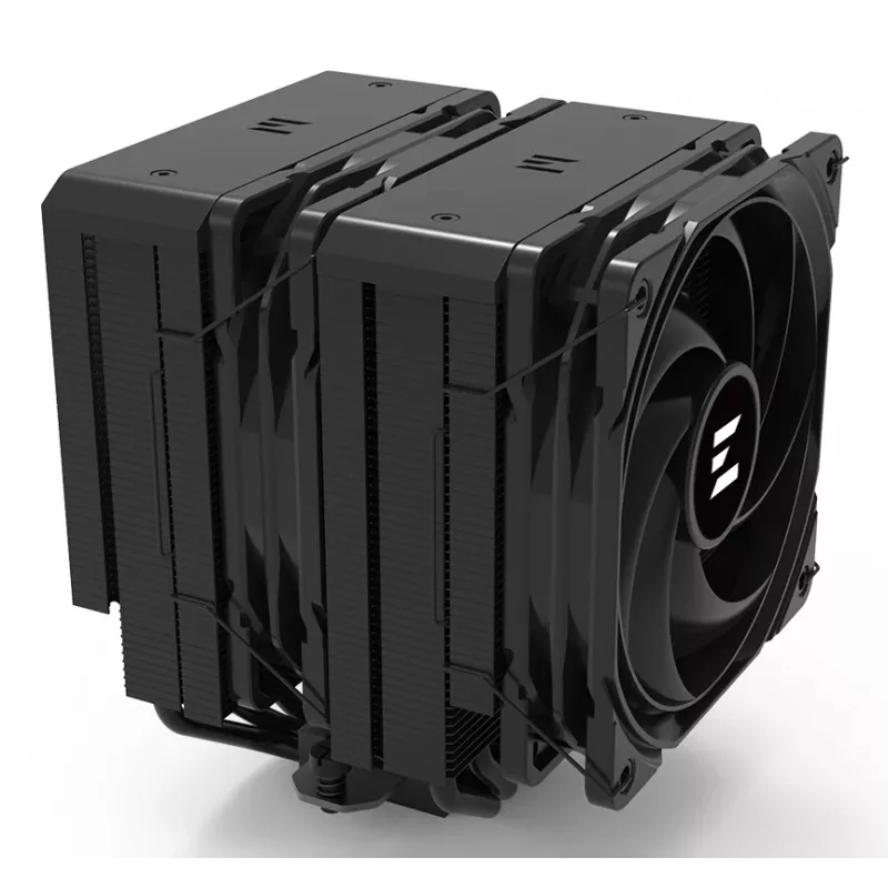 CPU aušintuvas ZALMAN CNPS14X Duo Black, dviejų ventiliatorių 120 mm aušinimo sistema