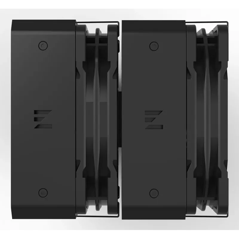 CPU aušintuvas ZALMAN CNPS14X Duo Black, dviejų ventiliatorių 120 mm aušinimo sistema