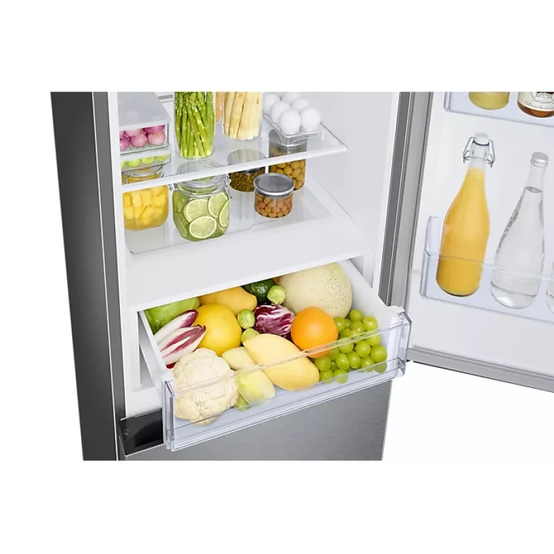 Samsung Grand+ RB34C601DSA laisvai pastatomas šaldytuvas, 344 L, grafito spalvos
