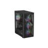 Korpusas GENESIS Diaxid 605 ARGB Midi Tower Juodas