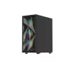 Korpusas GENESIS Diaxid 605 ARGB Midi Tower Juodas