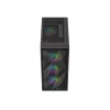 Korpusas GENESIS Diaxid 605 ARGB Midi Tower Juodas