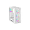 GENESIS Diaxid 605 ARGB Midi Tower Baltas