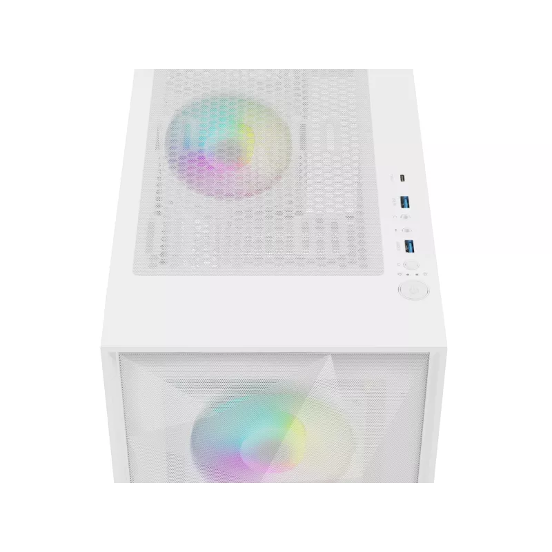 GENESIS Diaxid 605 ARGB Midi Tower Baltas
