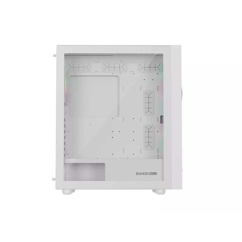GENESIS Diaxid 605 ARGB Midi Tower Baltas