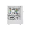 GENESIS Diaxid 605 ARGB Midi Tower Baltas