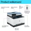 HP Color LaserJet Pro MFP 3302fdn, spalvotas lazerinis daugiafunkcis įrenginys, A4, 600 x 600 DPI, tiesioginis spausdinimas, mėlyna