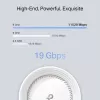 TP-Link Deco BE85 BE19000 belaidžio tinklo maršrutizatorius, WiFi 7, trijų juostų, 10 Gbps prievadai, balta spalva, 2 vnt. komplektas