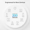 TP-Link Deco XE75 Pro AXE5400 triju juostų „Mesh“ Wi-Fi 6E sistema, balta
