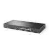 TP-Link Omada 16 prievadų 2.5G ir 2 prievadų 10GE SFP+ L2+ valdomas jungiklis su 8 prievadais PoE+