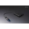 i-tec USB-A/USB-C dvigubas 4K/60 Hz HDMI vaizdo adapteris, 0,27 m
