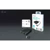 i-tec USB-A/USB-C dvigubas 4K/60 Hz HDMI vaizdo adapteris, 0,27 m