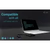 i-tec USB-A/USB-C dvigubas 4K/60 Hz HDMI vaizdo adapteris, 0,27 m
