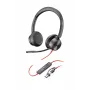 HP Poly Blackwire 8225 Stereo USB-C ausinės su USB-C/A adapteriu