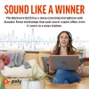 HP Poly Blackwire 8225 Stereo USB-C ausinės su USB-C/A adapteriu
