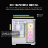 CORSAIR kompiuterio korpusas Icue Link 3500x RGB Mid-tower - Baltas