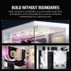 CORSAIR kompiuterio korpusas Icue Link 3500x RGB Mid-tower - Baltas