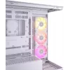 CORSAIR kompiuterio korpusas Icue Link 3500x RGB Mid-tower - Baltas