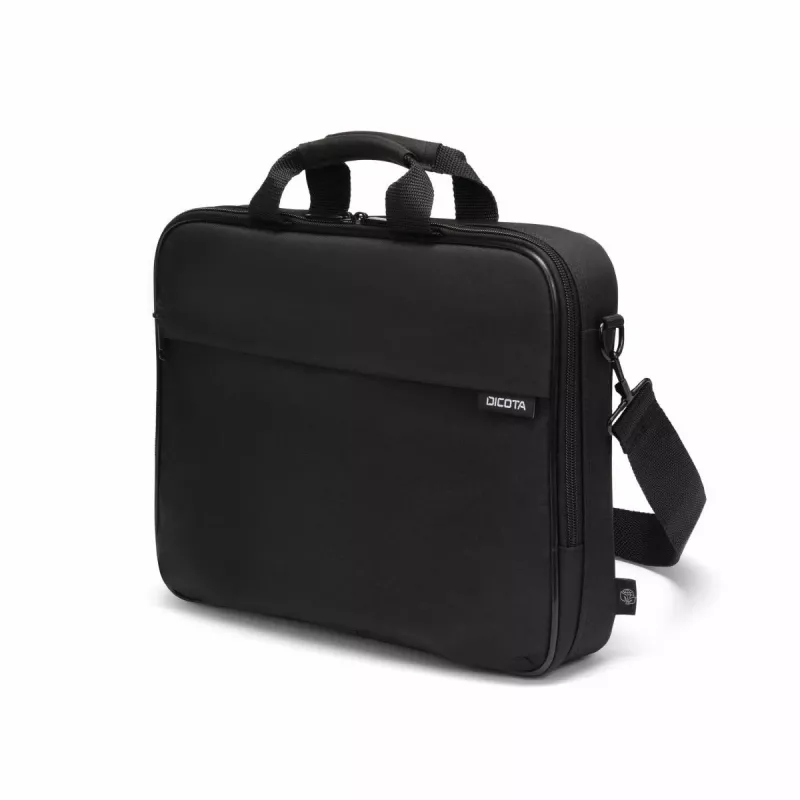 DICOTA Top Traveller One – 15-1713n kuprinė nešiojamam kompiuteriui – juoda / 300d perdirbtas PET poliesteris