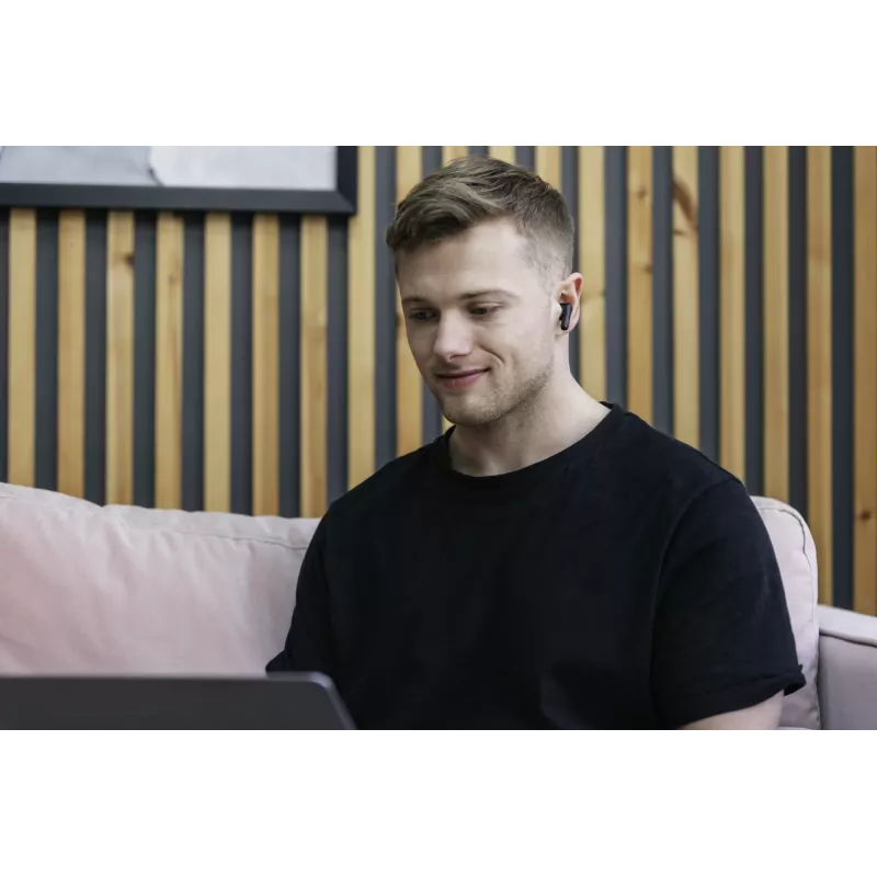 Belaidės ausinės JVC Stix HAA-3TBU, „True Wireless“, Bluetooth 5.1, IPX4, 7,5 h (ausinės) / 22 h (su dėklu), USB‑C