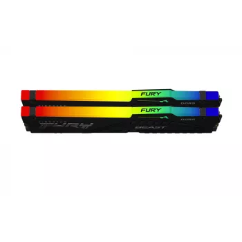 Kingston Technology FURY Beast 16GB 6000MT/s DDR5 CL30 DIMM (2 vnt. rinkinys) RGB EXPO