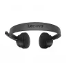 Lenovo belaidė VoIP ausinė, galvos juosta, biurui / skambučių centrui, Bluetooth, juoda