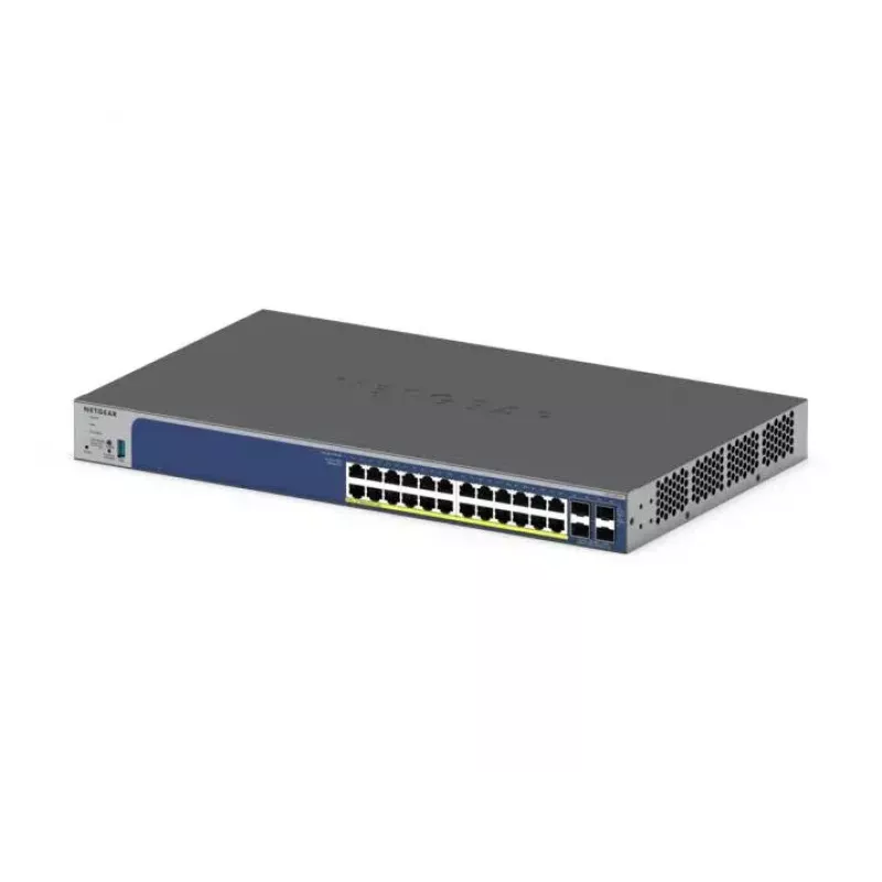 NETGEAR GS728TXP 28 prievadų PoE Gigabit/10G kroviklis išmanusis jungiklis