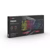 Žaidimų klaviatūra Savio SAVGK-PHENIX YELLOW USB RF Bluetooth Mechaninė 82 klavišų RGB