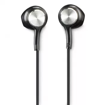 Ausinės Hama Ocean II, laidinės, į ausį, USB Type-C, juodos ir sidabrinės spalvos