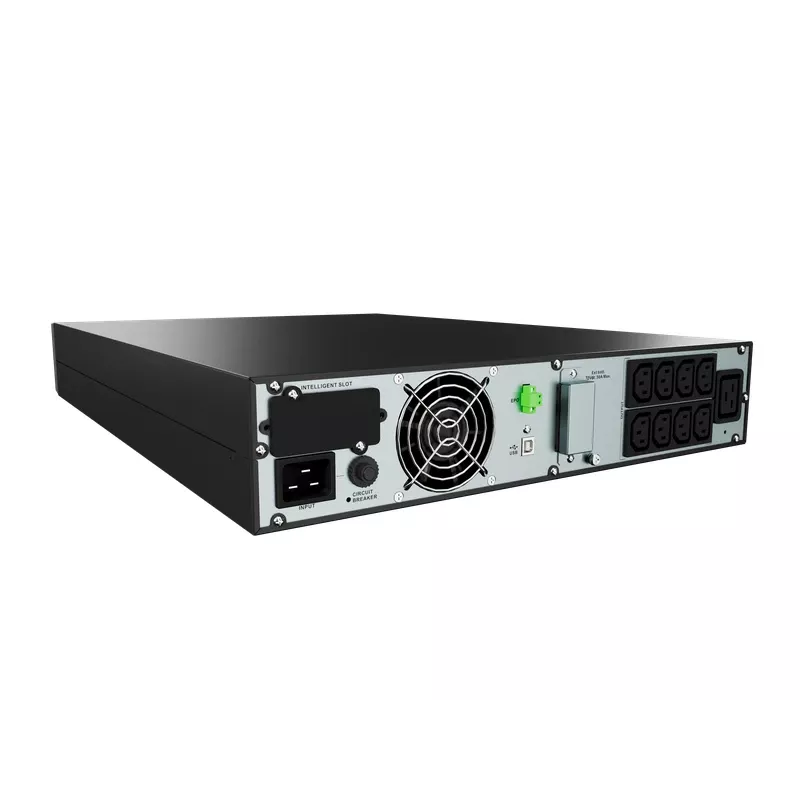 Vertiv Liebert GXE3-3000IRT2UXL nepertraukiamo maitinimo šaltinis (UPS) Dvigubos konversijos (Online) 3 kVA 2700 W 9 lizdai