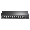 TP-Link TL-SG1210PP 10 prievadų Gigabit stalinis jungiklis su 6 PoE+ ir 2 PoE++ prievadais