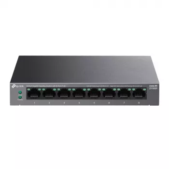 TP-Link LiteWave 8 prievadų Gigabit darbalaukio komutatorius su 8 PoE+ prievadais
