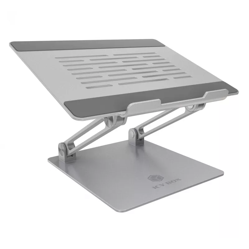 ICY BOX IB-NH300 stovas nešiojamam kompiuteriui sidabrinis 43,2 cm (17 colių)