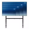 Neomounts FL50-575BL1 televizoriaus vežimėlis 65–115 colių – greitas montavimas – TÜV