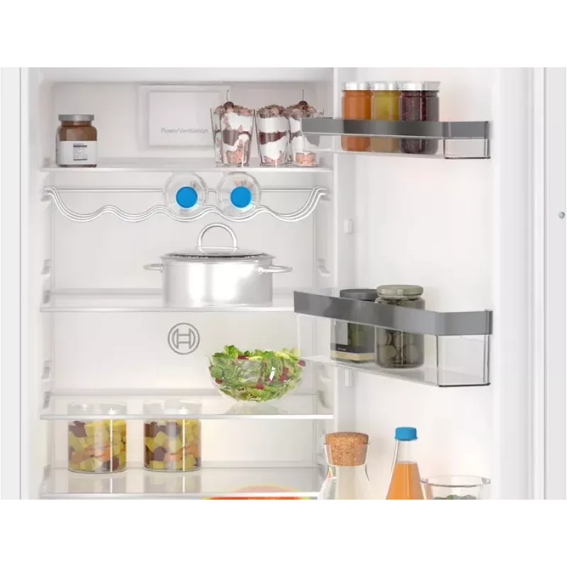 Bosch Serie 4 KIL82VFE0 kombinuotas šaldytuvas įmontuojamas 280 L