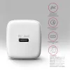 Sieninis įkroviklis Axagon ACU-PD20W 1x QC3.0/AFC/FCP/PD USB-C 20W baltas