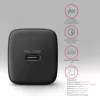 Sieninis įkroviklis Axagon ACU-PD30 PD3.0 & QC4+ 1x USB-C 30W, juodas