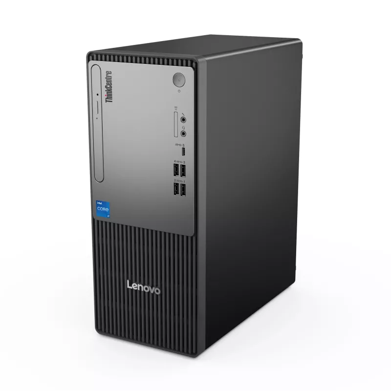 Lenovo ThinkCentre neo 50t Gen 5 Intel® Core™ i7 i7-14700 16 GB DDR5-SDRAM 512 GB SSD Windows 11 Pro stalinis kompiuteris (tower) juodas, pilkas