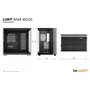 be quiet! LIGHT BASE 600 DX Black Midi Tower