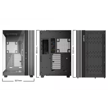 be quiet! LIGHT BASE 900 DX Black Full Tower korpusas