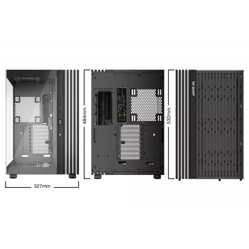 be quiet! LIGHT BASE 900 DX Black Full Tower korpusas
