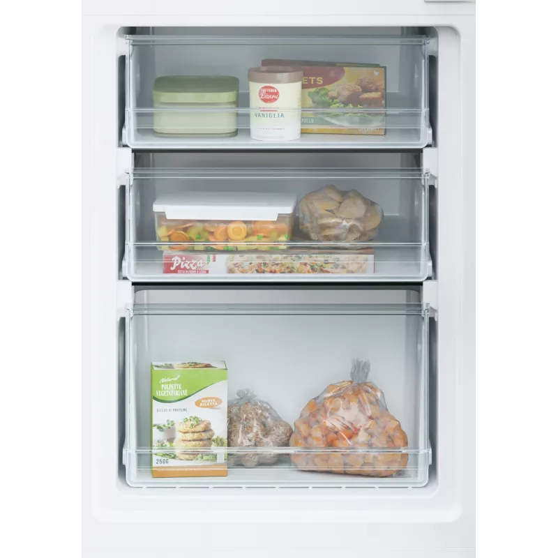 Candy City Combi CCT3L517EW Laisvai pastatomas šaldytuvas-šaldiklis 260 L Baltas