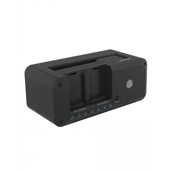 ICY BOX IB-2924MSCL-C31 USB 3.2 Gen 2 (3.1 Gen 1) Type-C juoda