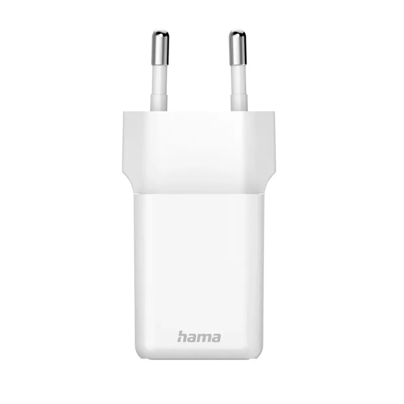 Hama 00201983 belaidis įkroviklis ausinėms, nešiojamam kompiuteriui, powerbankui, išmaniajam telefonui, planšetei, baltas, AC greitasis įkrovimas, vidaus naudojimui