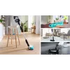 Bosch BCS71HYG1 belaidis siurblys šluota sausas ir šlapias valymas HEPA be maišelio 0,3 L 23,5 W juoda, balta 3 Ah