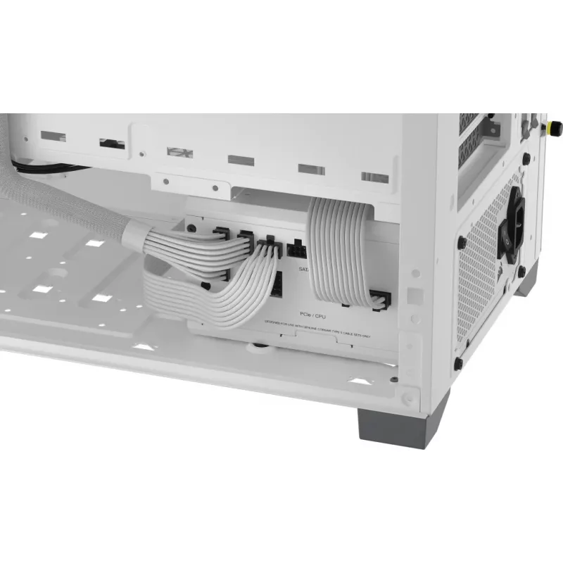 CORSAIR RM750x SHIFT 80 PLUS Gold pilnai modulinis ATX maitinimo blokas - baltas