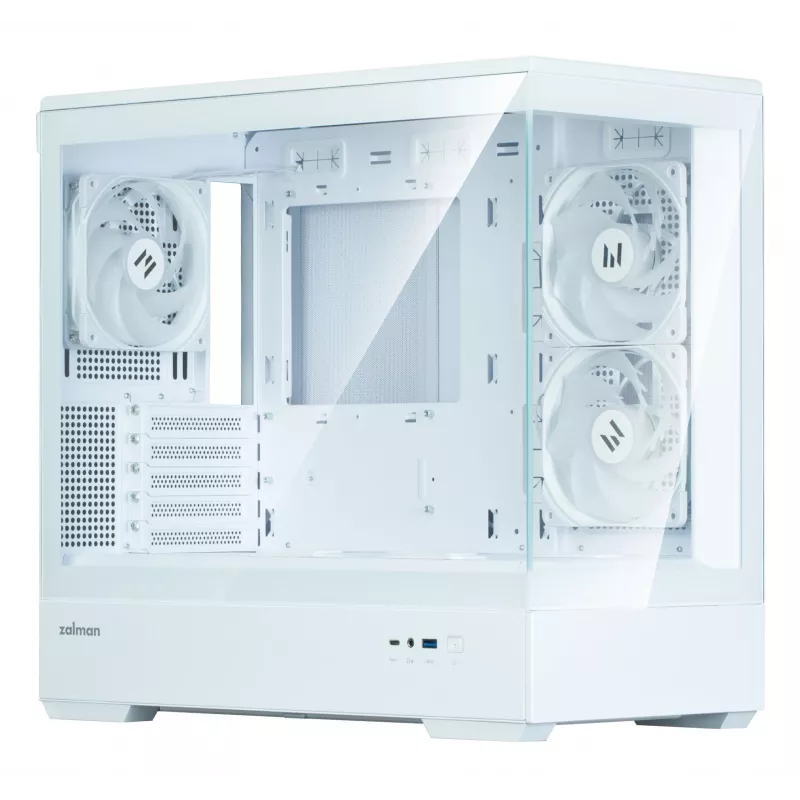 Zalman P30 V2 Mini Tower Baltas