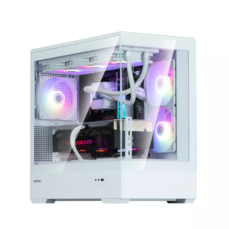 Zalman P30 V2 Mini Tower Baltas